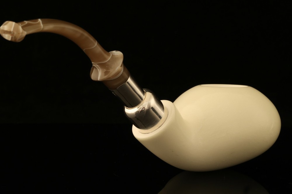 IMP - Meerschaum Pipe - Tomat - with Custom case