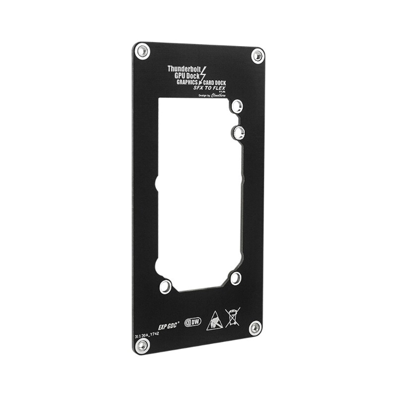 1U to SFX Bracket Conversion Frame Graphics Card Expansion Dock Adapter