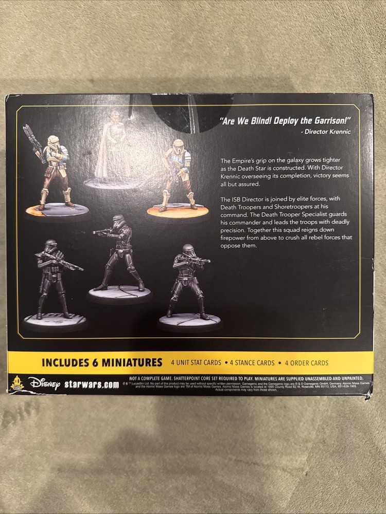 Deploy the Garrison Squad Pack Star Wars: Shatterpoint New