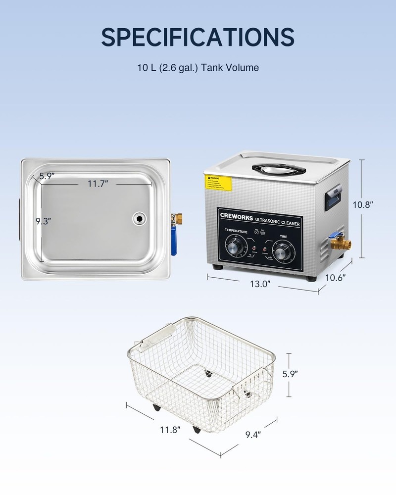 CREWORKS Compact Washing Machine