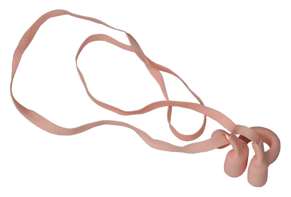 BLUE REEF Nose Clip Rubber Covered Elastic Head Band Clear Solid Carry Case