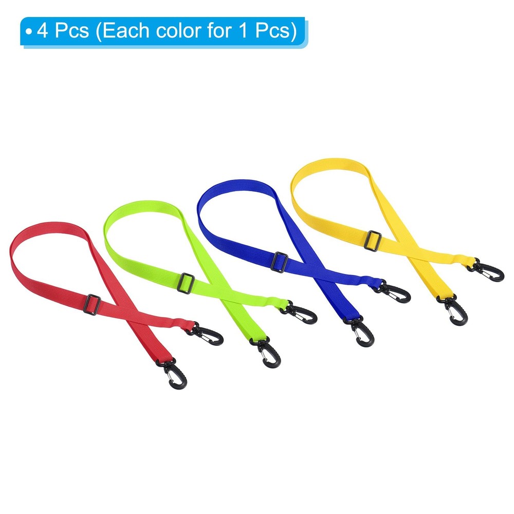 Ski Boot Carrier Strap, 4 Pack Snowboard Boots Carrying Strap Adjustable Shou...