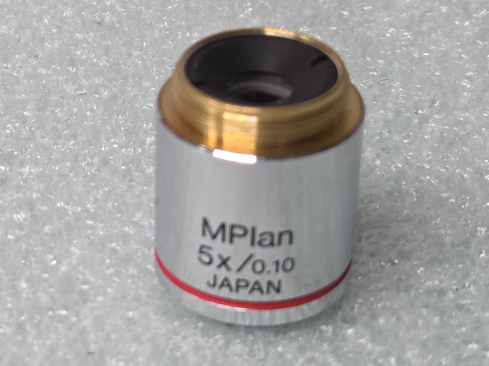Olympus MPlan 5x/0.10 microscope objective lens