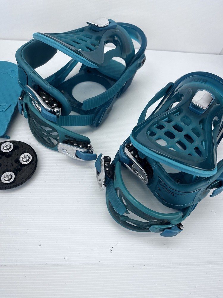 RIDE Snowboard Binding Fixations KS S Emerald US 4-7 Read Description Unused