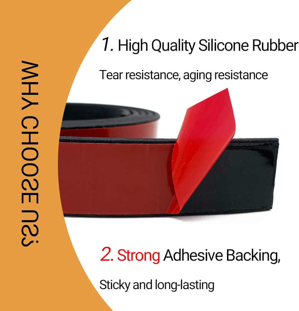 Rubber Seal Strips, Rubber Sheets, Rolls & Strips with Adhesive Backing for DIY