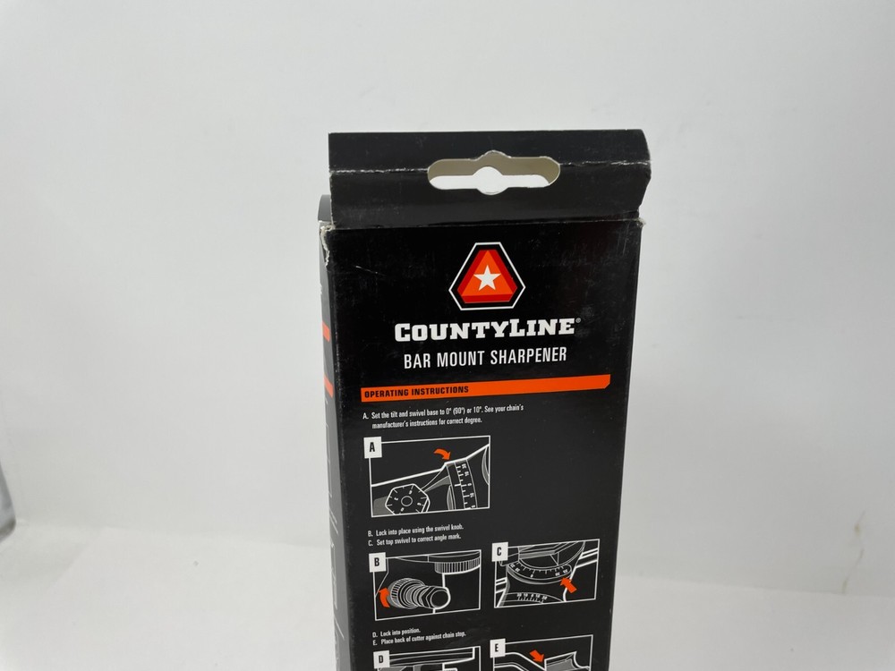 CountyLine Bar-Mount Chainsaw Sharpener, Model# 1533685