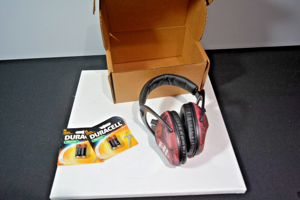 Pro Ears Predator Plus Electronic Hearing Protection Pink Camo -