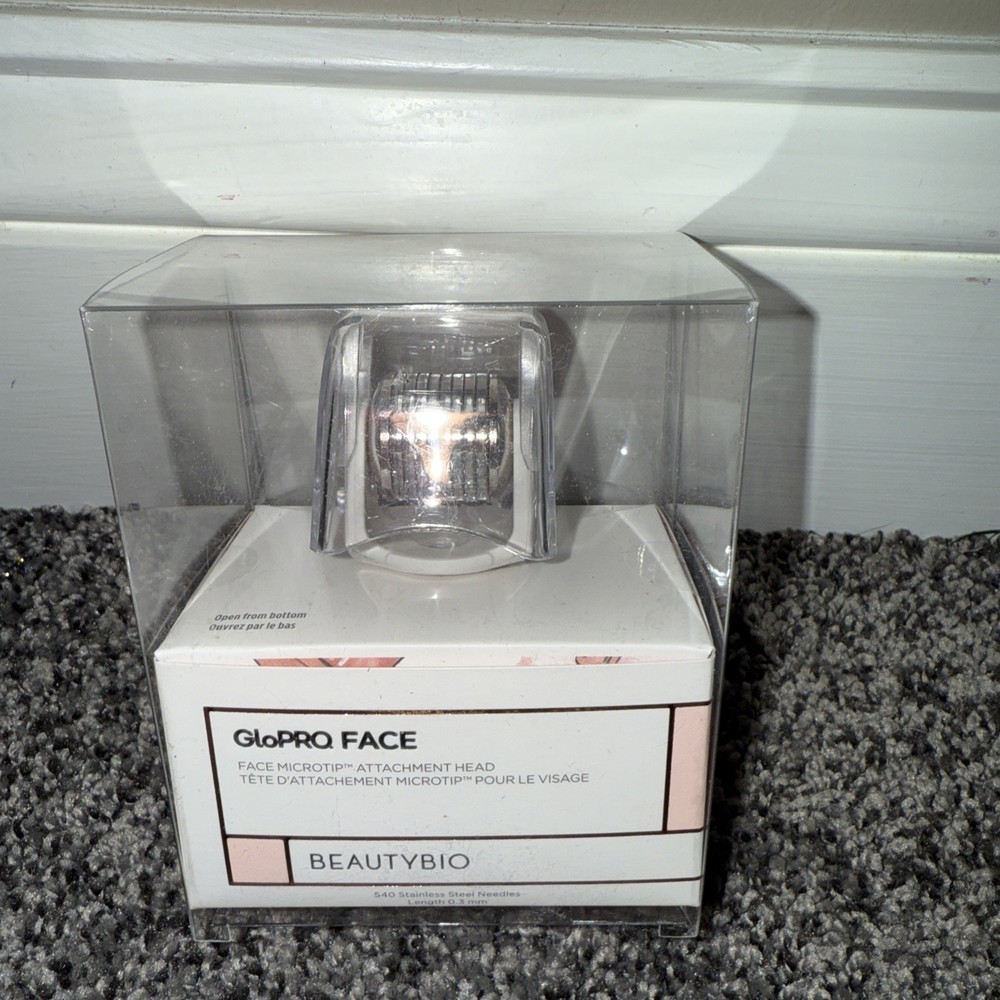 Beauty Bio GloPro Face Microtip Attachment Head White