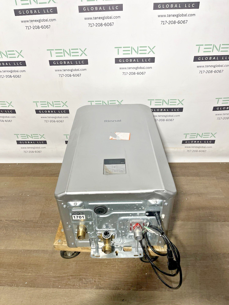 Rinnai RE140iN Indoor Tankless Water Heater 140k BTU Natural Gas (C-23 #1701)