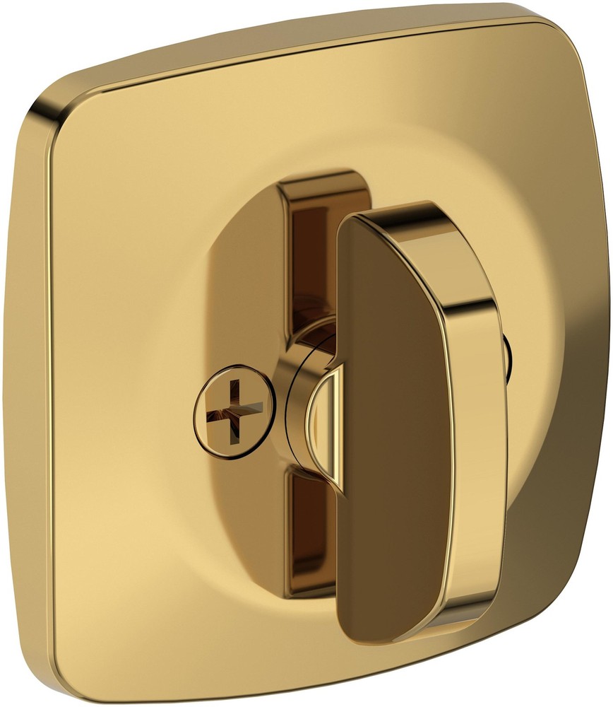 Baldwin SC.SSD Soft Square Solid Brass Single Cylinder Keyed - Brass