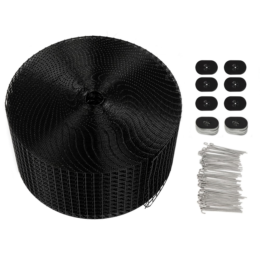 100ft Solar Panel Wire Mesh Roll & clip kit - Pigeon Bird Proofing Guard kit new