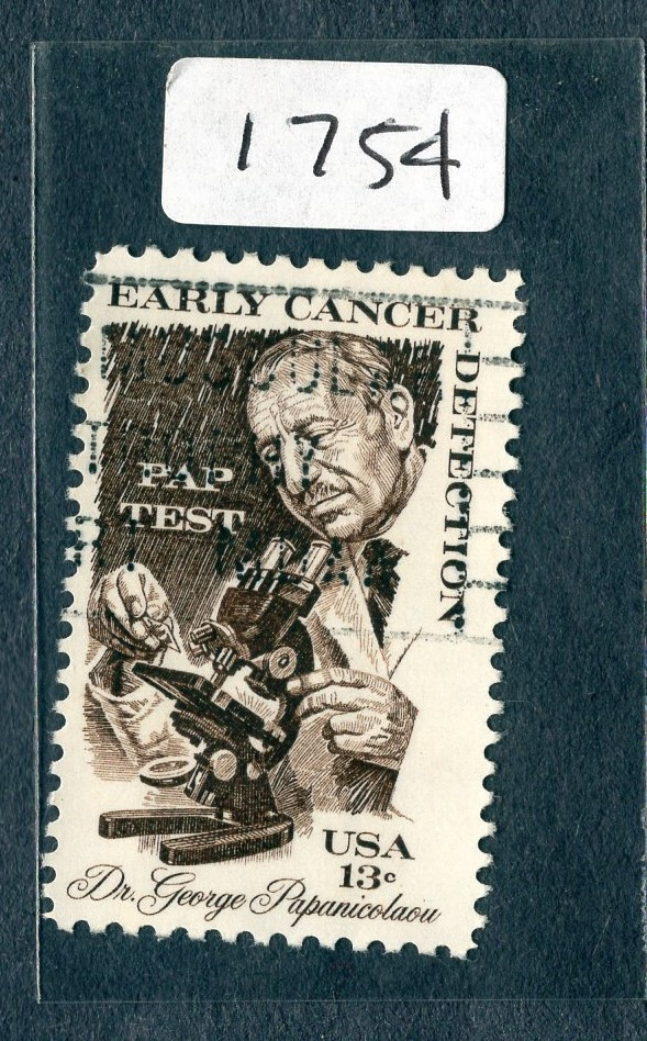 1978 Stamp #1754 Early Cancer Detection Used