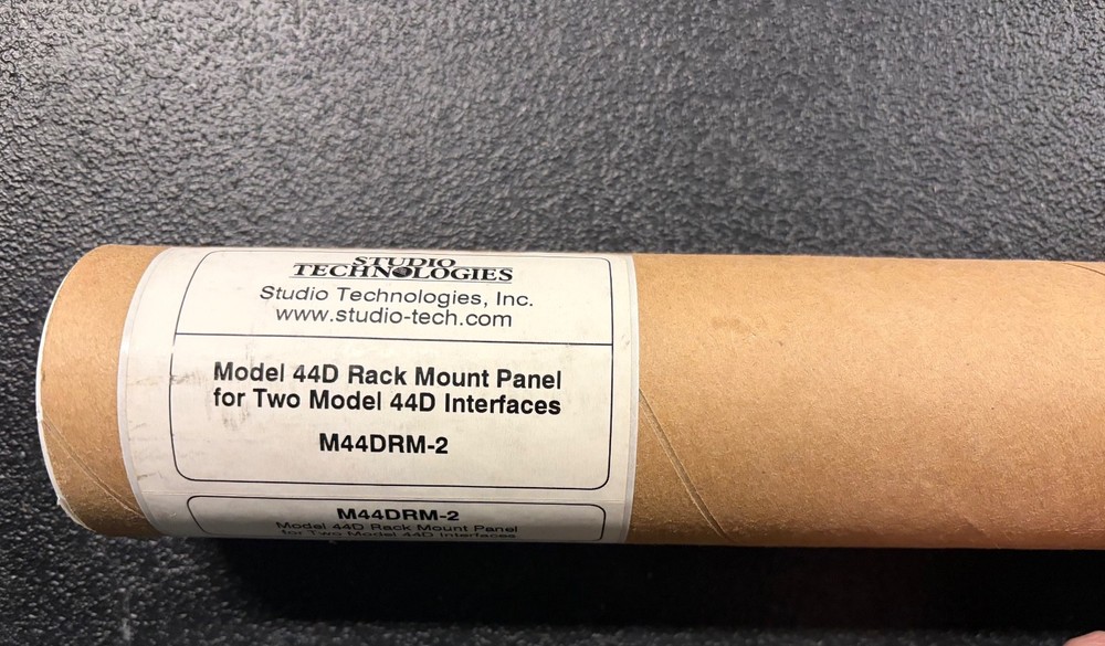 Studio Technologies Model M44DRM-2 Rack Mounts for Model 44D Panels