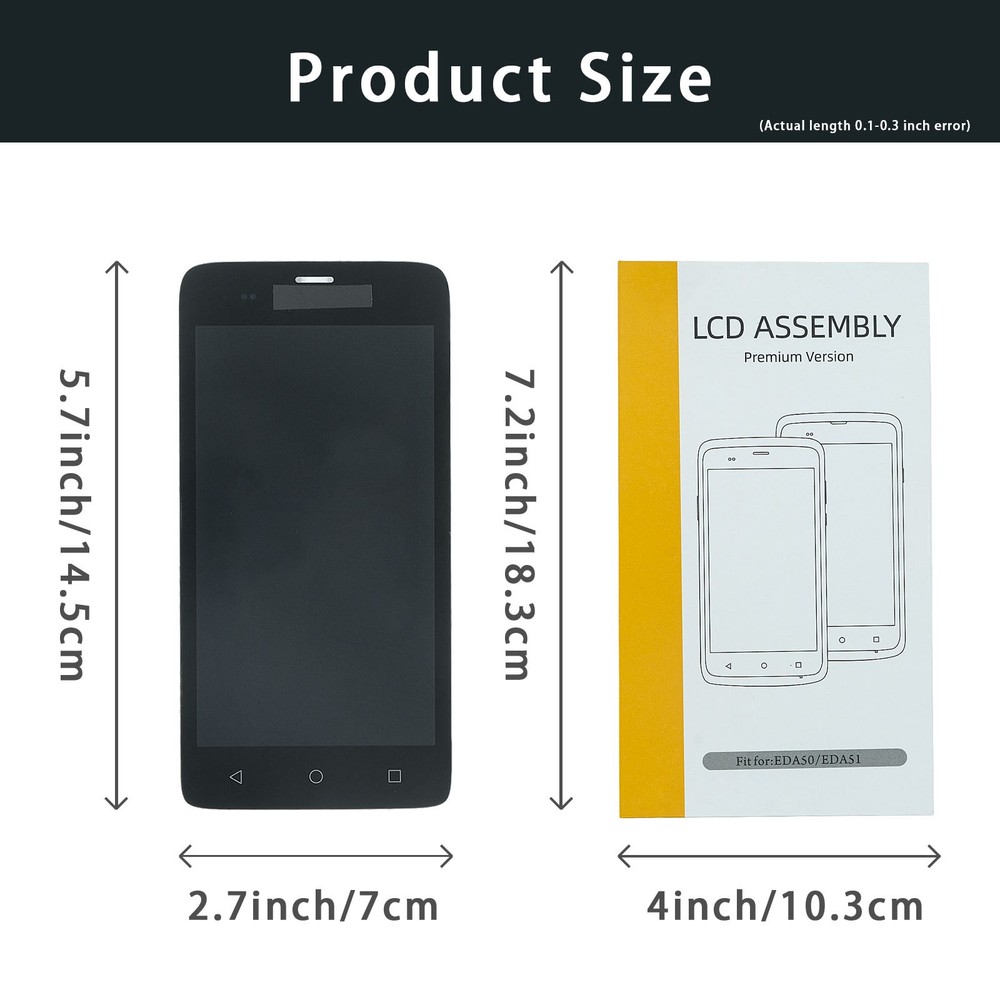 🔥 LCD Module Display with Touch Screen Digitizer For Honeywell EDA51 US STOCK🔥