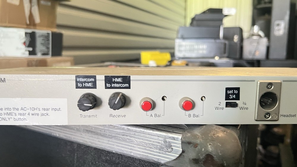 Clear-Com AC-10H Adapt-a-Com Active Hybrid Interface Unit (Rack-Mountable) Rare