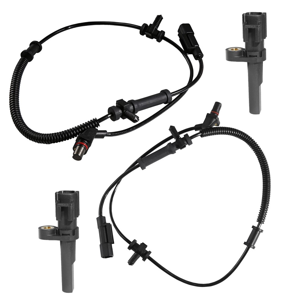 4x Front and Rear ABS Wheel Speed Sensor for Dodge Ram 1500 2010 Ram