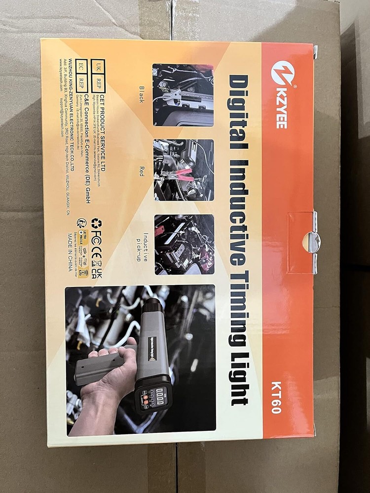 Digital Ignition Timing Light Car Motorcycle Engine Advance Strobe Timing Lights