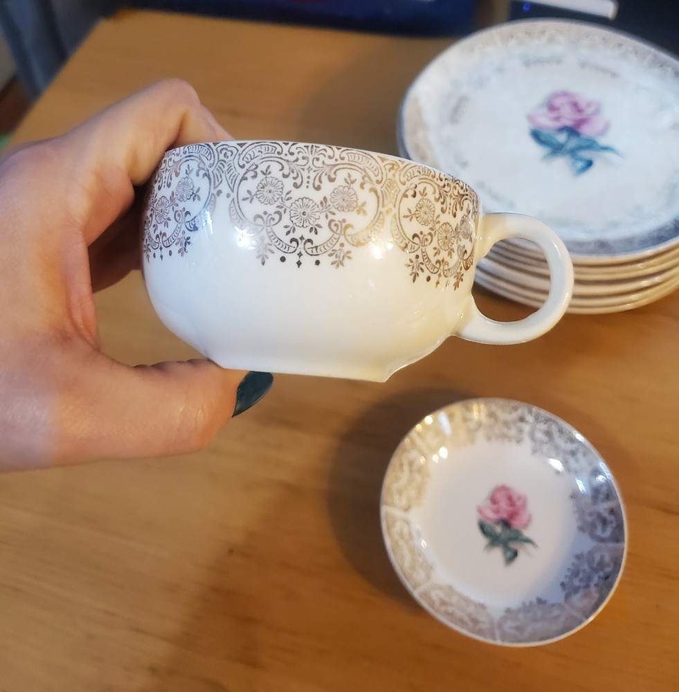 Vintage 29 Piece Set China Gold Ring Set