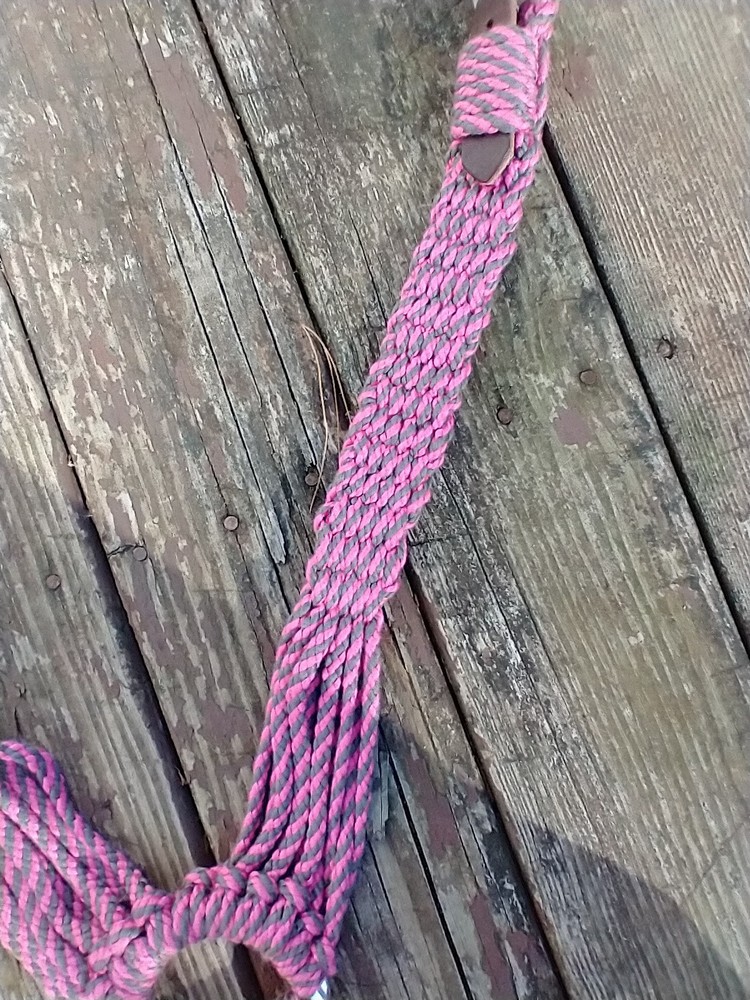 Weaver EcoLuxe Bamboo Pulling Breast Collar Pink/Charcoal