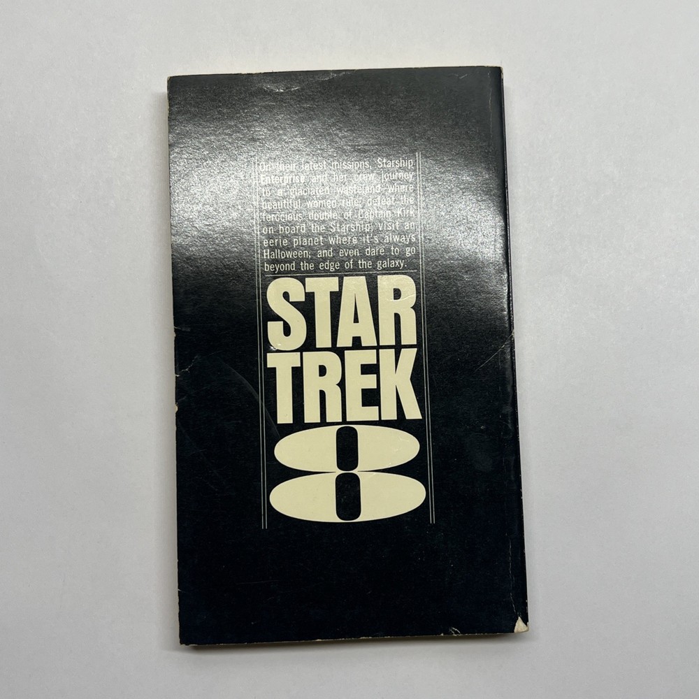 Star Trek - 8 Paperback Book - 3rd Printing - 1972