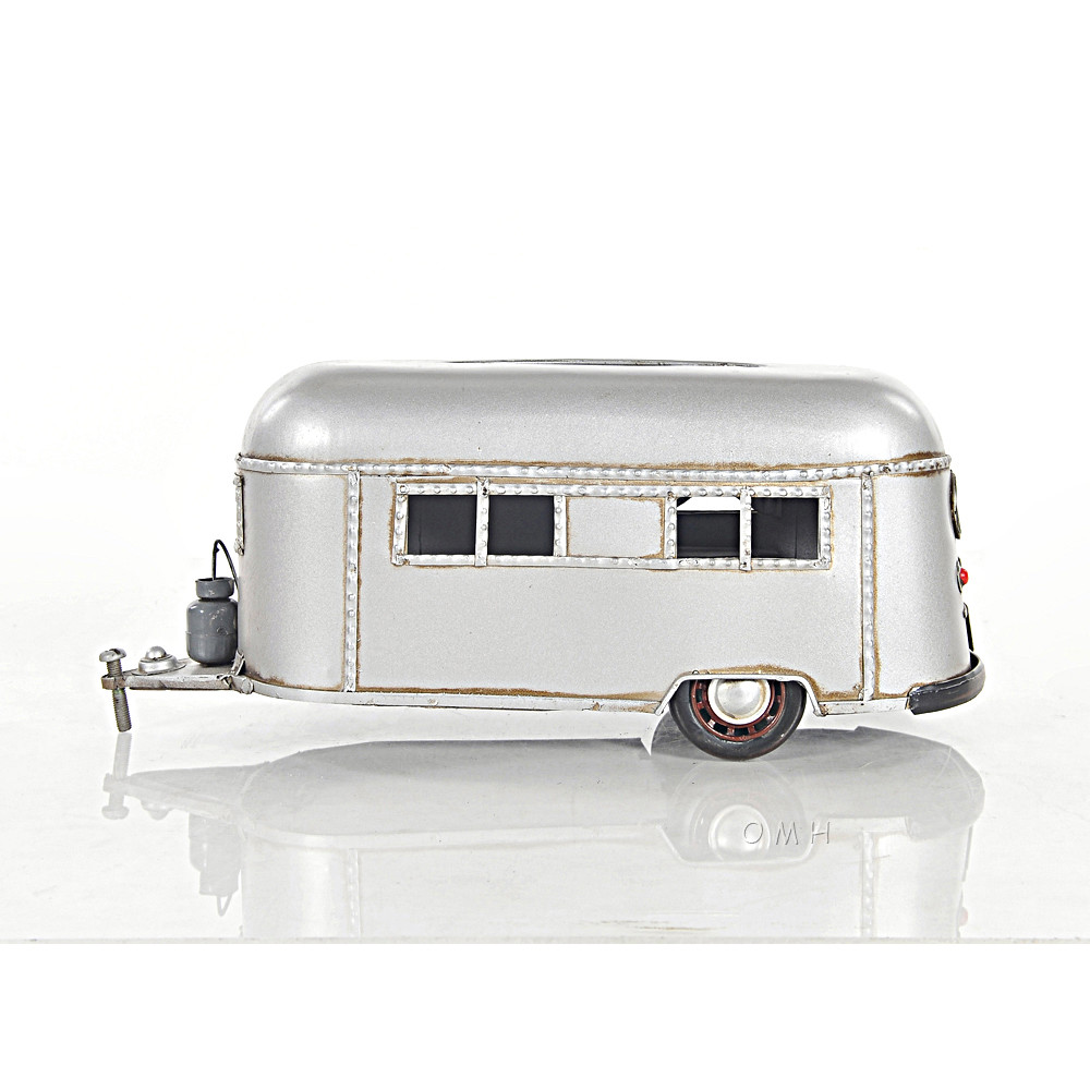 Travel Camping Trailer Rectangular Tissue Cover Holder Metal Model 12" Camper