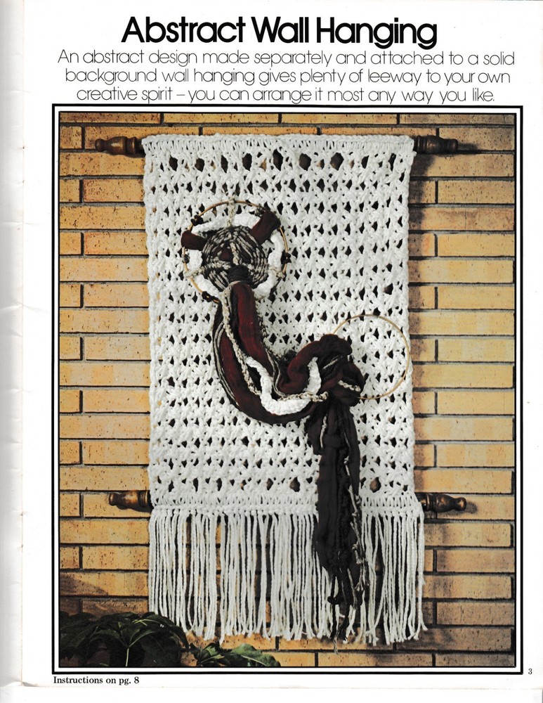 Crochet For Home Decor Projects Using Large Cords | Plaid Enterprises 7121