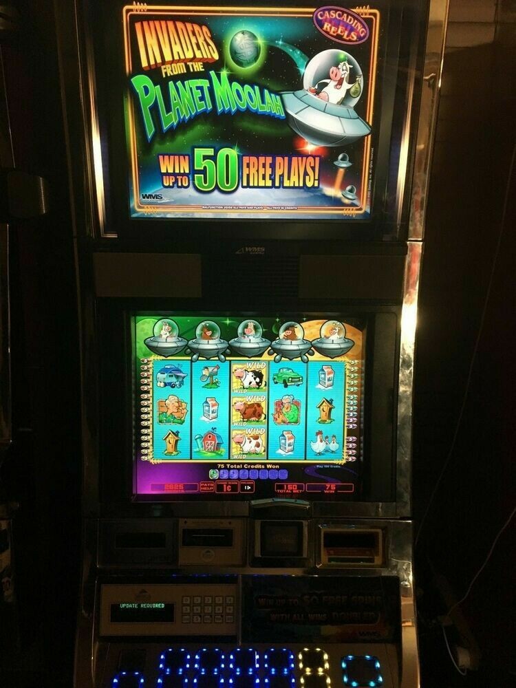 WMS INVADERS FROM THE PLANET MOOLAH SLOT MACHINE SOFTWARE ONLY BB1,BB1.5, BB2