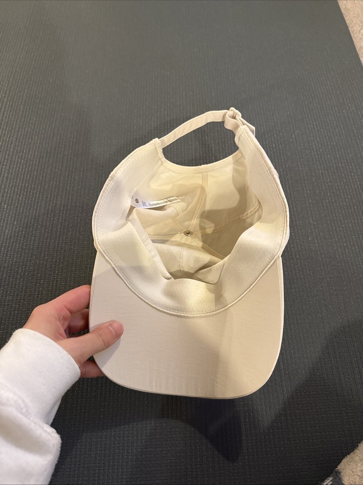 Lululemon Run Stretch Adjustable Hat - OS Beige Running Cap