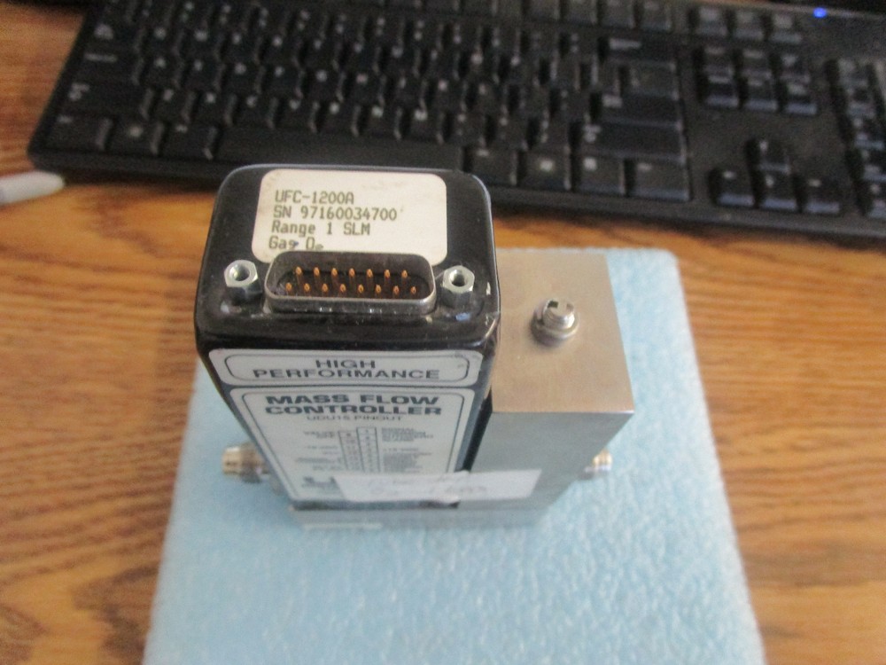 Unit Instruments: UFC-1200A MFC. Range: 1 SLM. Gas: O2