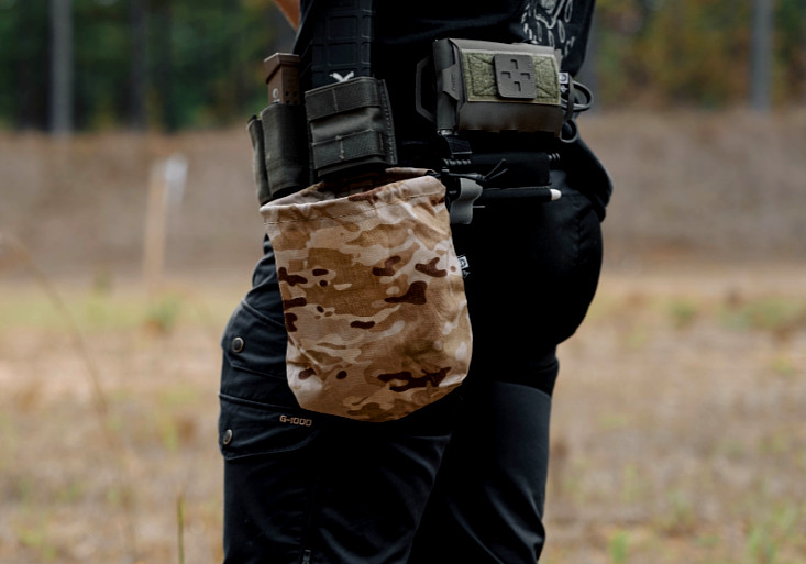 GFC TACTICAL - Small Drop Military Bag MC (Armies & Airsoft)