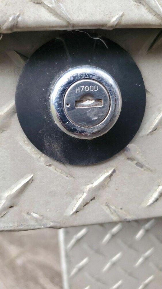 H700D-H756D, Pair of replacement keys for Dee Zee Tool Box Locks, Cut to Code.