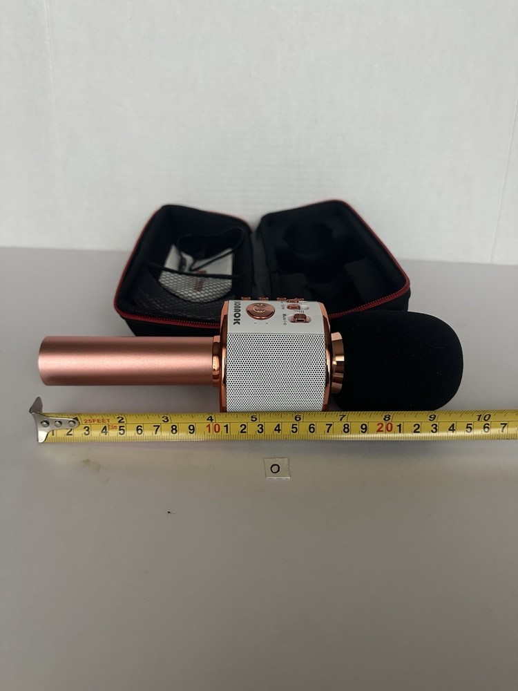 BONAOK Wireless Bluetooth Karaoke Microphone