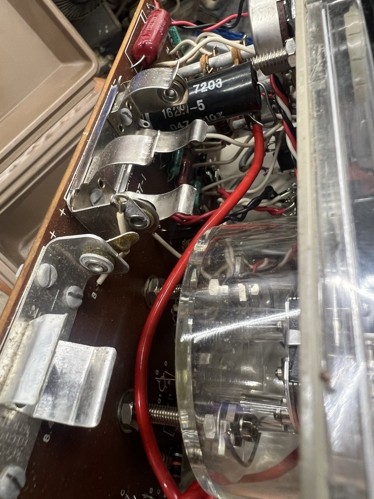 Vintage Heathkit Utility Solid State Voltmeter Model IM-17 in Original Case