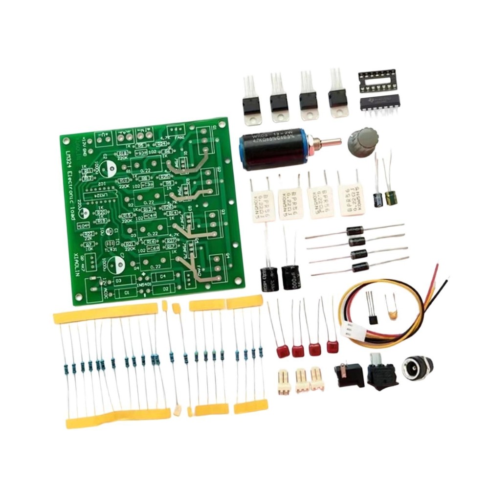 Electronic Load Tester Kit Adjustable PCB Board Repair Component Replacement