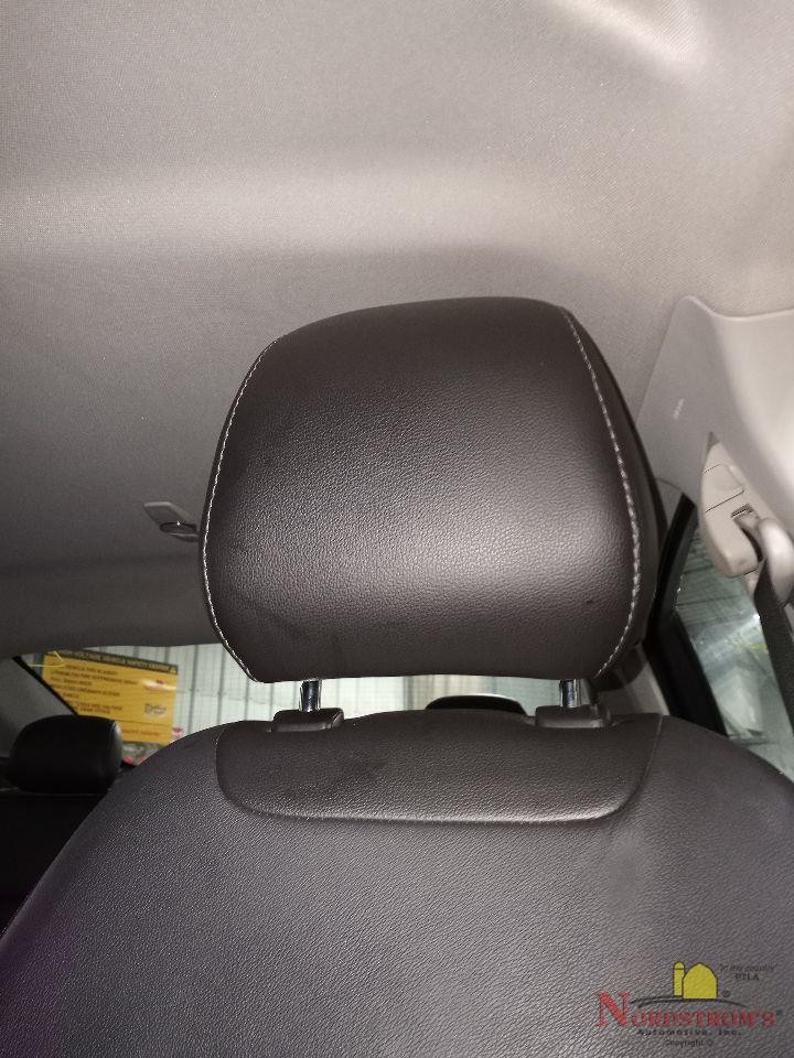 2014 Ford Fusion Driver Front Headrest Only Black Leather