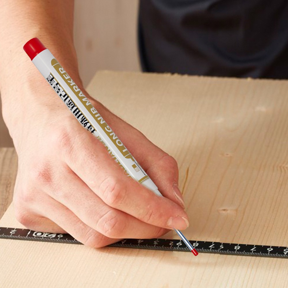 Deep Drill Hole Long Nib Marker Multi-purpose Long Nosed Drill Hole