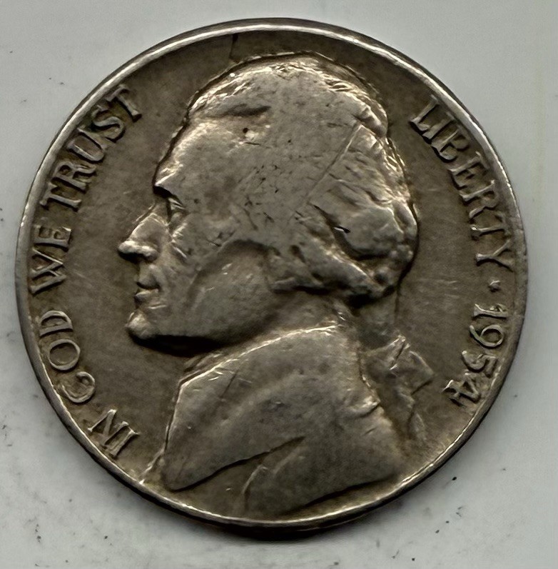 1954-D - Jefferson Nickel - Good Or Better