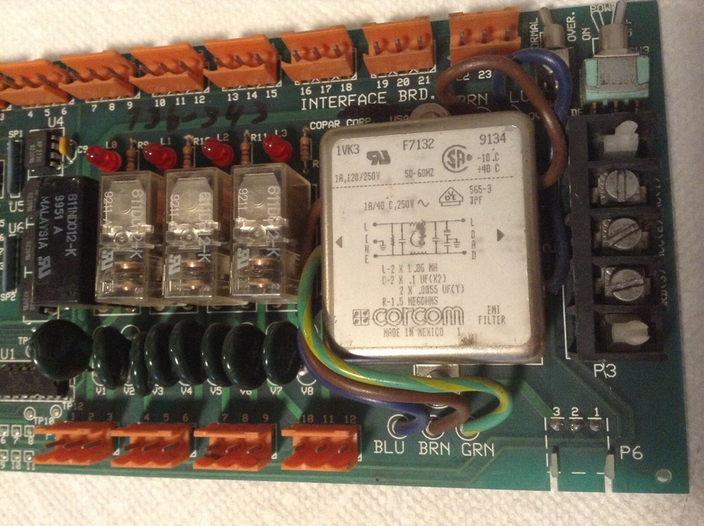 Copar Corp 733-343 Interface Board