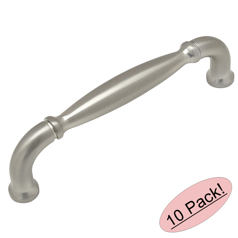 *10 Pack* Cosmas Cabinet Hardware Satin Nickel Handle Pulls #9508SN