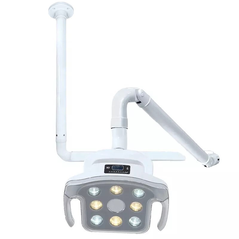 Dental Operating Light Ceiling Mounted 8 Bulbs LED Sensor Light with Touch Sceen