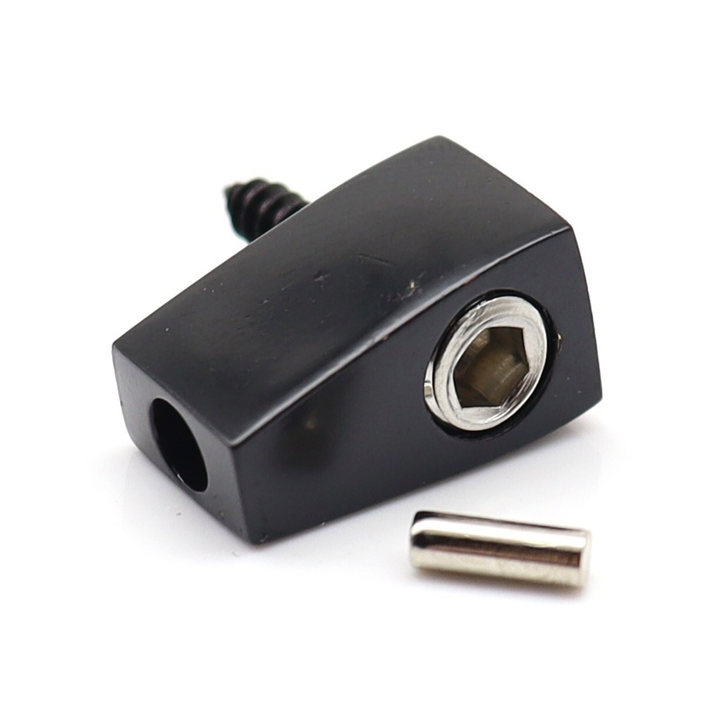 4 String Headless Bass Nut Single String Nut for 4 String Electric Bass Black