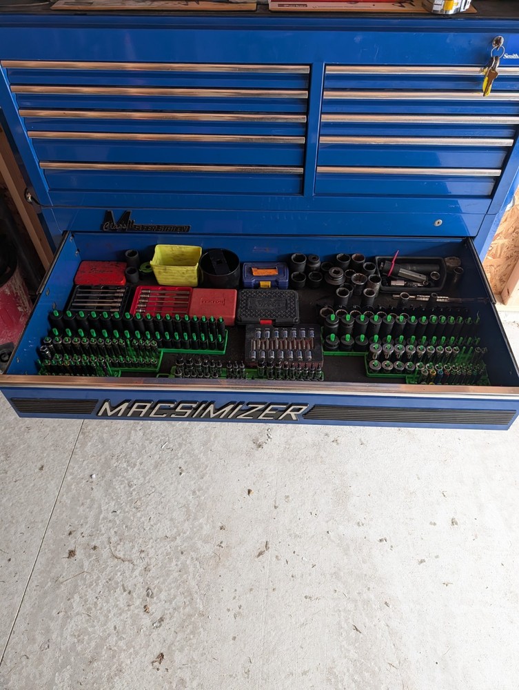 MAC Tools MACSIMIZER MB1850 & MB1855 22 Drawer Stacker Toolbox W/ NEW LOCKS