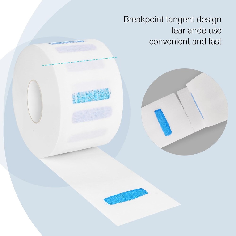 Barber Neck Strips 5 Rolls 500 Sheets Disposable