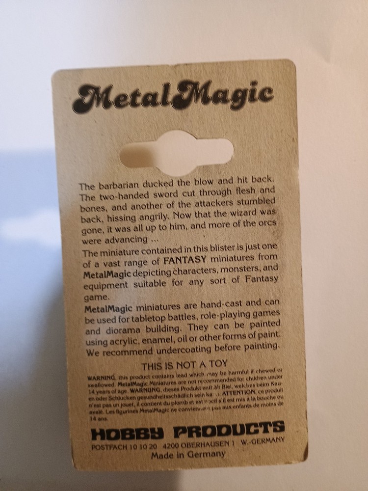 Fantasy Metal Magic Dragon new Sealed