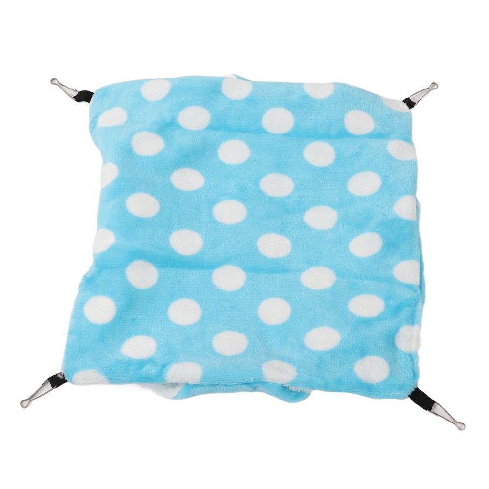 3 Layer Small Animal Hammock Safe Soft Plush Warm Hanging Squirrel Sleeping