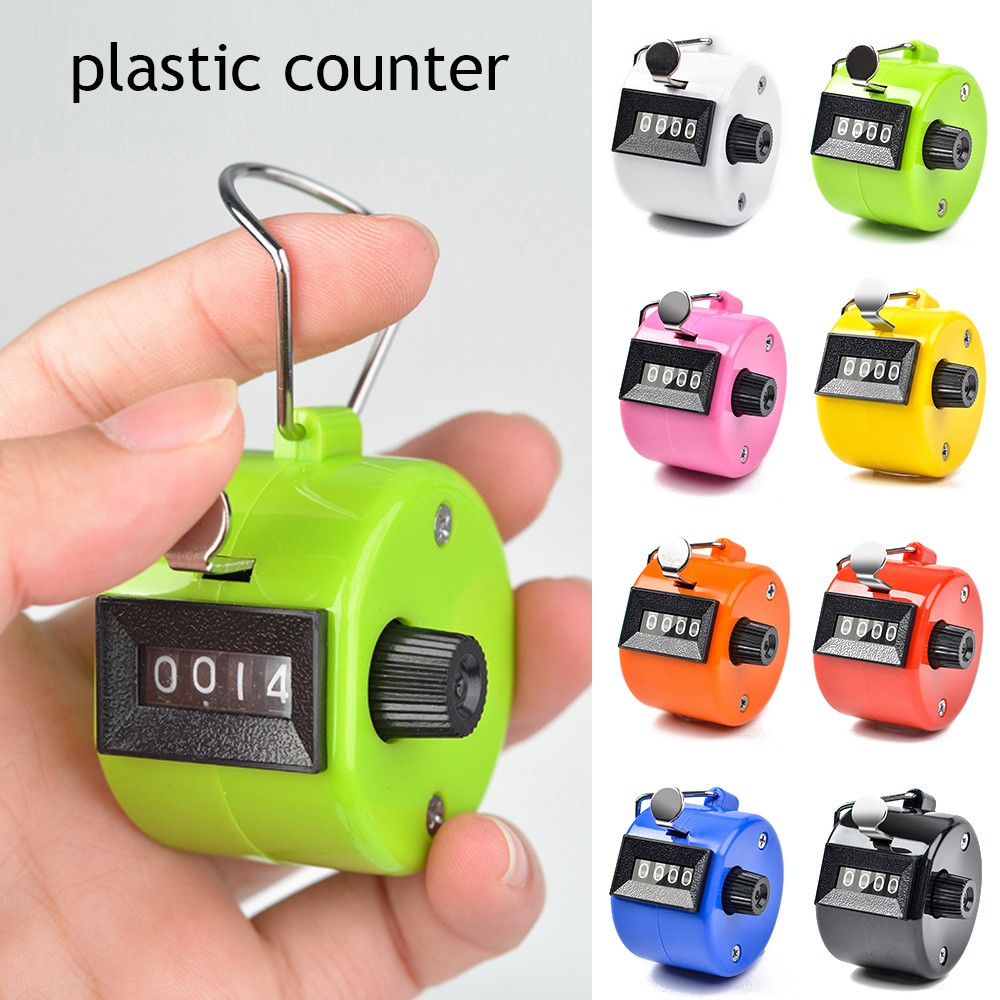Portable PP Plastic Counter With Clear Display For Exercise And Inventory Manage