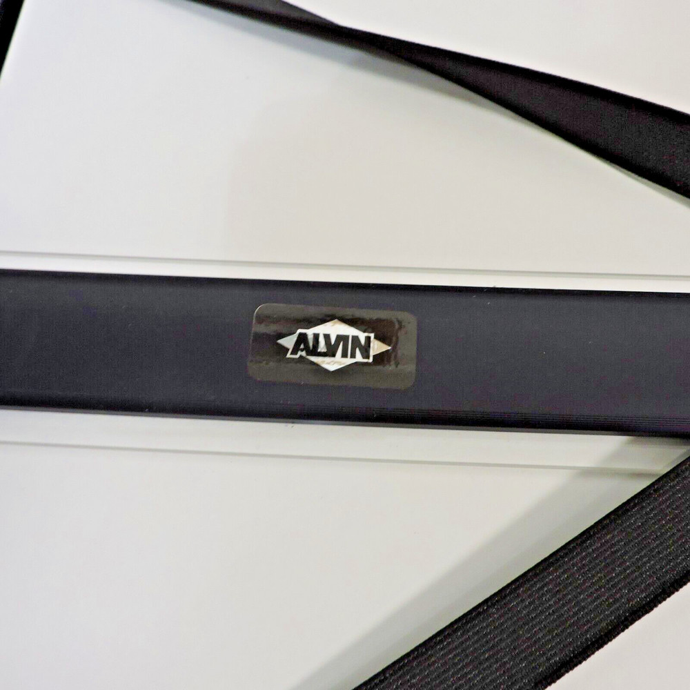 ALVIN 18"x24" Parallel Straight Edge White Drawing/Drafting Board With Case