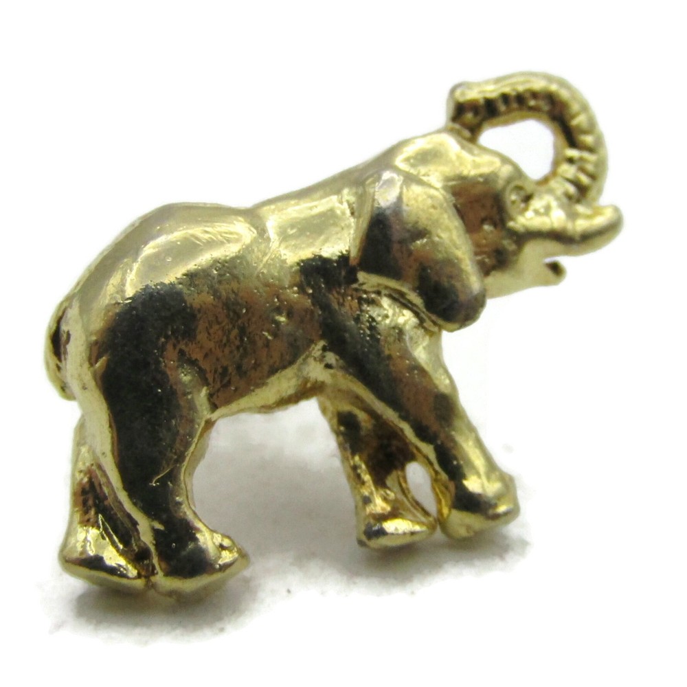 Elephant Pin Gold Tone Nice Detail