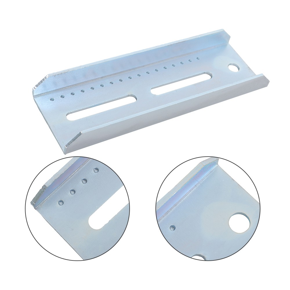 4× 8" Galvanized Swivel Top Bunk Bracket Kit with Hardware Boat Trailer 2x3