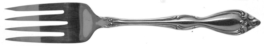 Oneida Silver Old South II  Salad Fork 498229